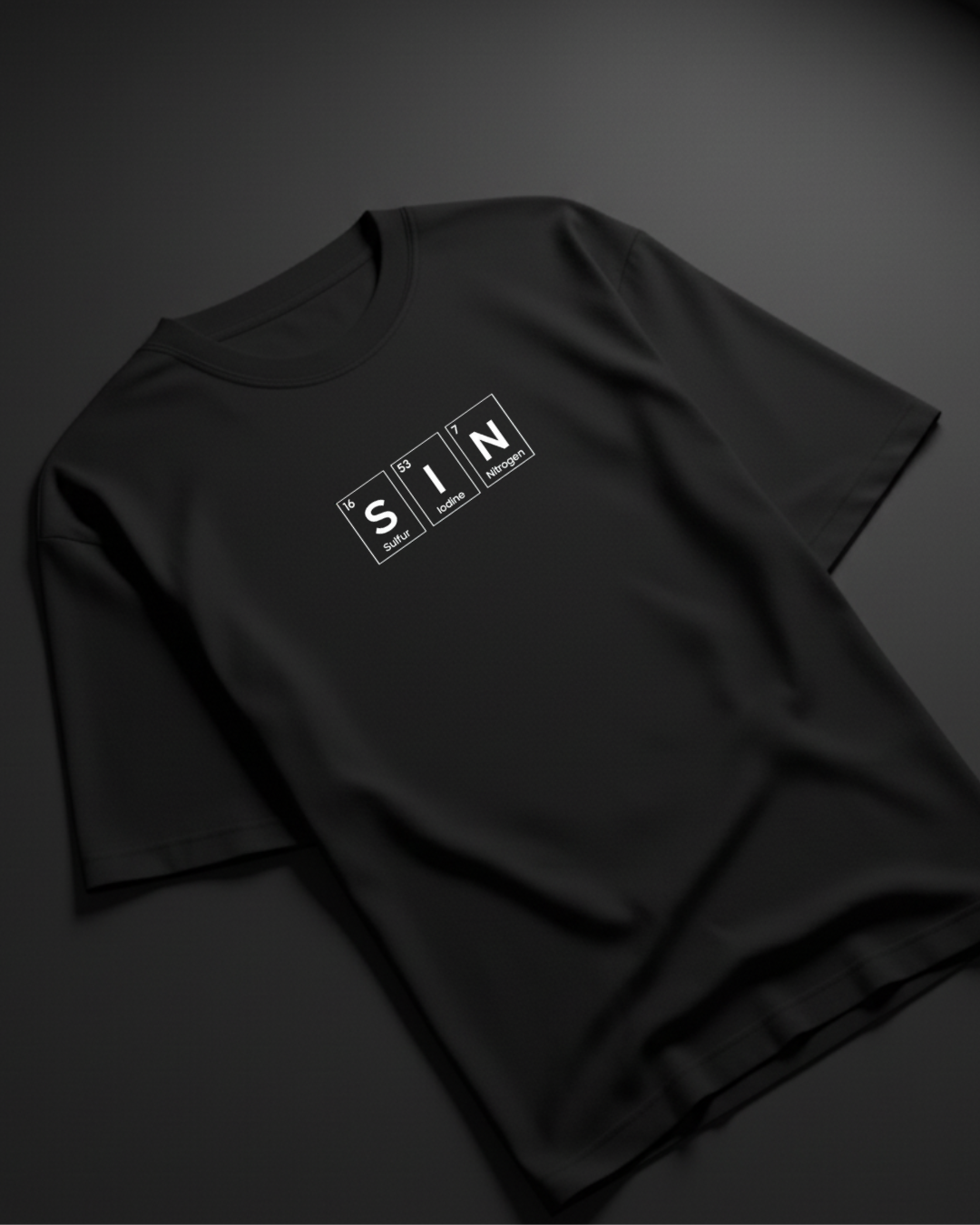 Unisex : SIN REGULAR FIT TEE