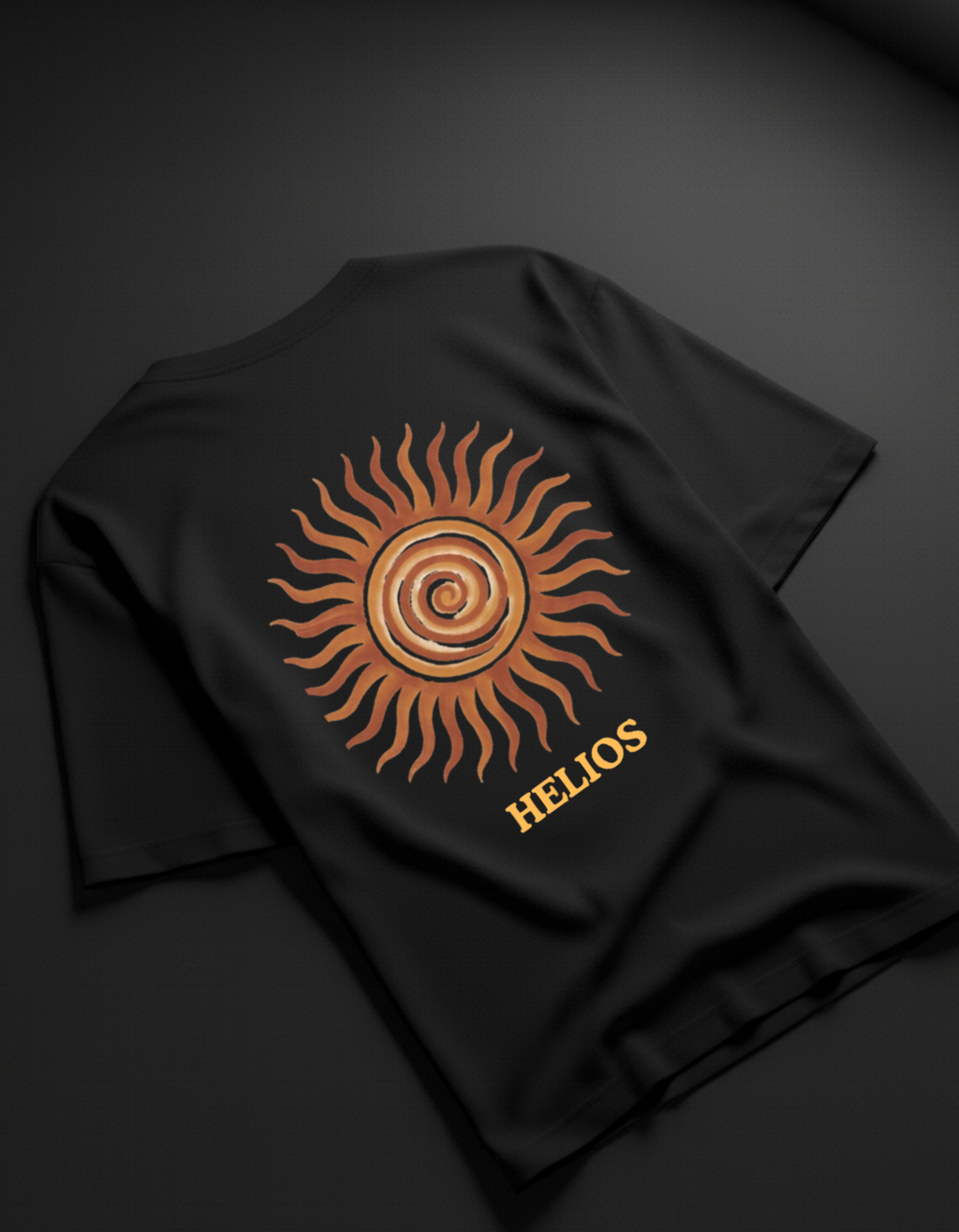 Unisex : HELIOS OVERSIZED TERRY KNIT COTTON TEE