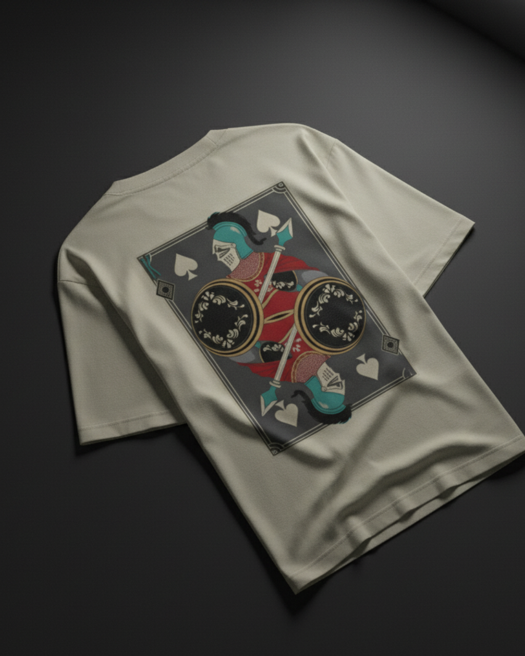 Unisex - Decked in Armor Oversized T